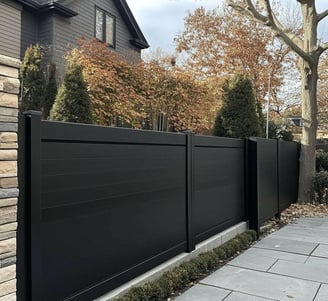 Aluminum fence