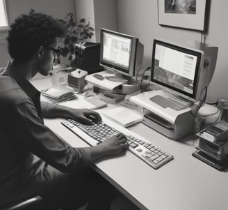 Medical professionals in surgical attire are gathered around an operating table in a hospital operating room. The room is equipped with medical instruments and equipment, including a computer monitor, surgical tools on a tray, and overhead lights.