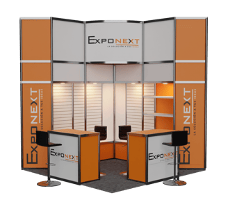 Stand 3x3 en sistema octanorm