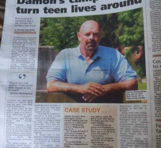 teencampsuk newspaper story