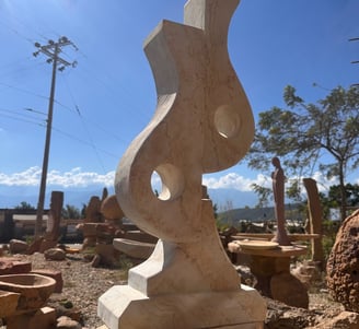 escultura piedra