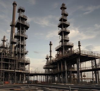 A sleek black bottle with the word 'OIL' prominently displayed in large white letters. The bottle has a simple, modern design with additional text details in smaller white font. It sits on a light, neutral background and casts a soft shadow, giving it a floating effect.