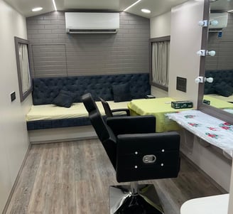 Vanity van rental in Delhi