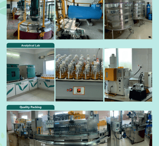 a variety of different types of machinery in a factory