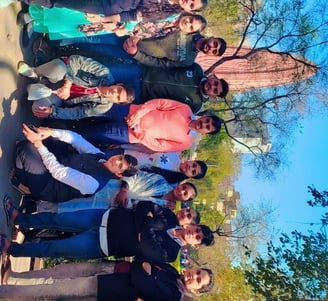 Faculties and students of Hisar Institute of Nursing on group visit at famous places in Hisar