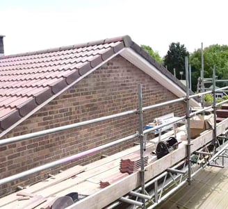 Roofing project in Gloucester