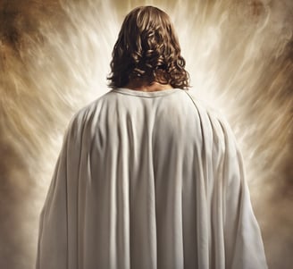 jesus de dos avec sur le site  amourdivinogod spirituel 
