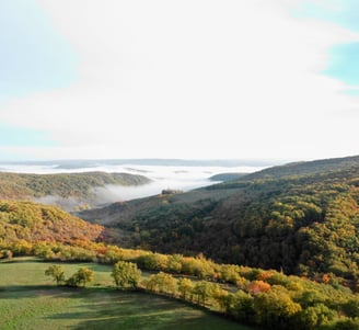 environnement autour du gite de groupe des clauzels