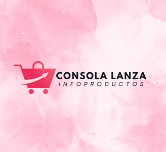 a pink and white shopping carton with a shopping carton