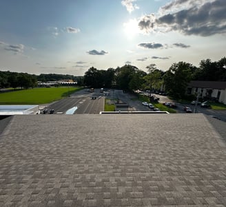 image of a newly installed roof