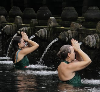 Balinese Water Purification Ceremony