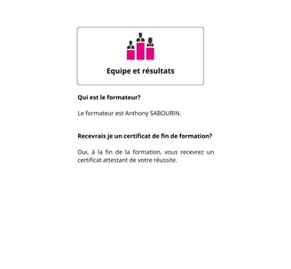Foire aux question de Gesika Formation
