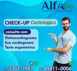 Cuide do seu coração com nosso Check-up Cardiológico abrangente. Sua saúde cardiovascular pronto