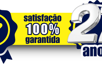 selo de 100% de satisfação e 27 anos da global dedetizadora