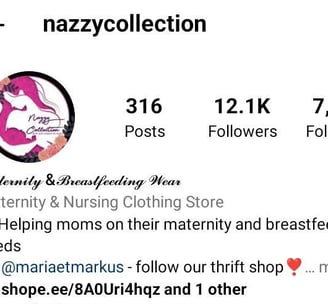 Nazzy Collection in instagram 