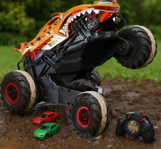 carro a rc tiger shark