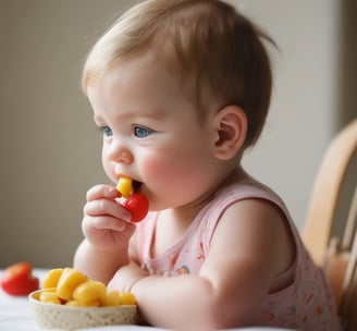 Three children are gathered around a table, intently focused on a colorful activity involving thin, colored sticks. The children appear to be in a classroom or home setting, with kitchen items and writing on a whiteboard visible in the background.