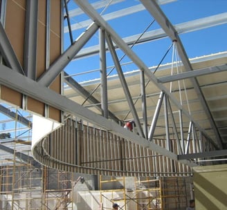 Fabricacion de estructura metálica Elektra Guatemala