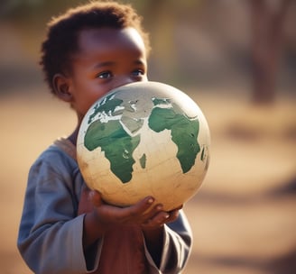 A girl stands in front of a wall of lockers. Above the lockers is a large banner with the words 'GROW IN GOD' and an image of greenery. The floor is tiled and there is a table to the left.