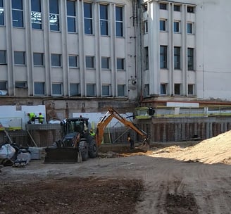 Buvusio mažojo baseino vieta