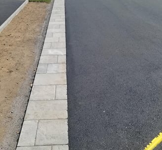 entrée en asphalte