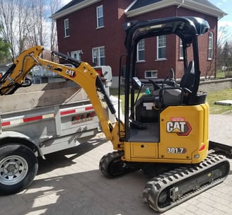 mini excavation