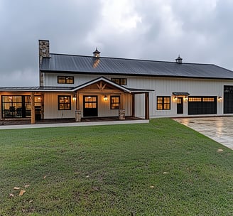 2 Story Barndominium Plan