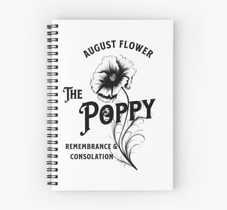 cahier spirale Coquelicot