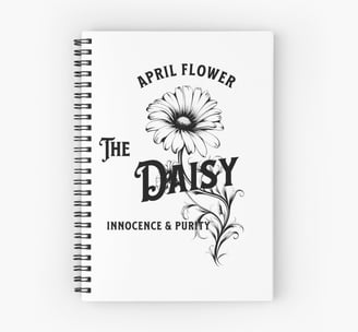 cahier spirale marguerite