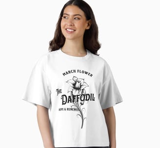 T-shirt Jonquille