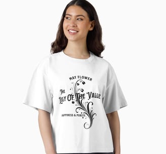 T-shirt Muguet