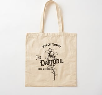 Totebag Jonquille