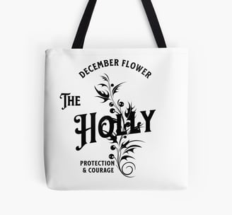 Totebag doublé Houx