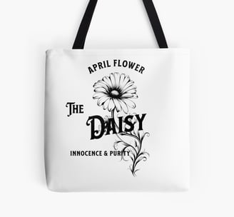Totebag doublé Marguerite