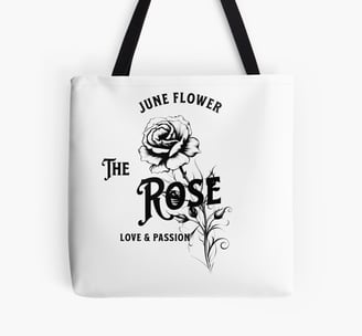 Totebag doublé Rose