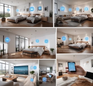 multicolored electronic part