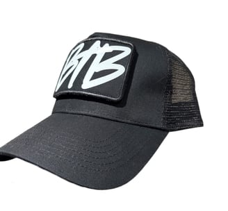Black trucker cap with BTB logo
