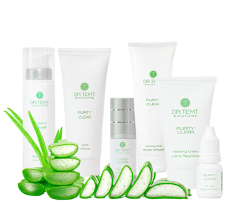 dr. temt purity skincare line