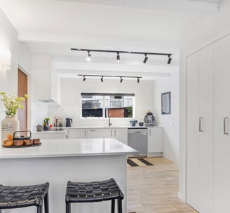 renovated kitchen