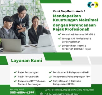 Jasa Konsultan Pajak Profesional di Bekasi - Hubungi SMR Konsultan Pajak