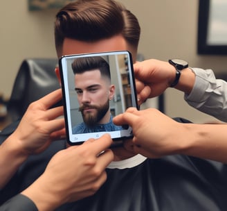 a man with a beard and a beard