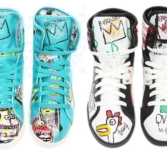 A Reebok continua suas coleções em homenagem ao falecido e grande Jean-Michel Basquiat