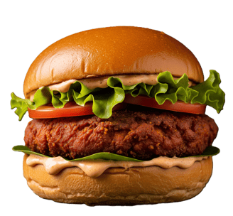 Chicken Fry Burger from PremiYum Foods!