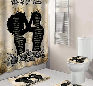 Shower curtains with Bathmats Sets & Decor