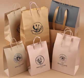 Bolsas de Papel kraft personalizables con tu marca