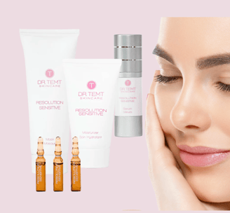 dr. temt resolution sensitive skincare line