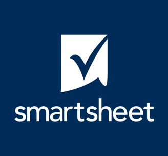 a smart sheet similar to EXcel with a check mark mark on the screen