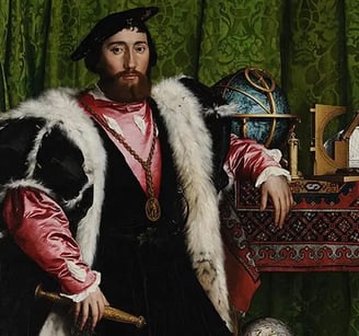 Obra: Os Embaixadores de Hans Holbein