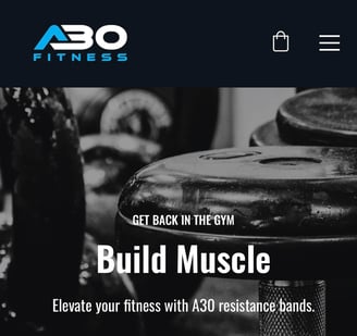 Fitness Product Website Design Nashville TN
