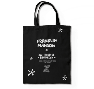 Tote-Bag / Merchandising "Franklin Manson"